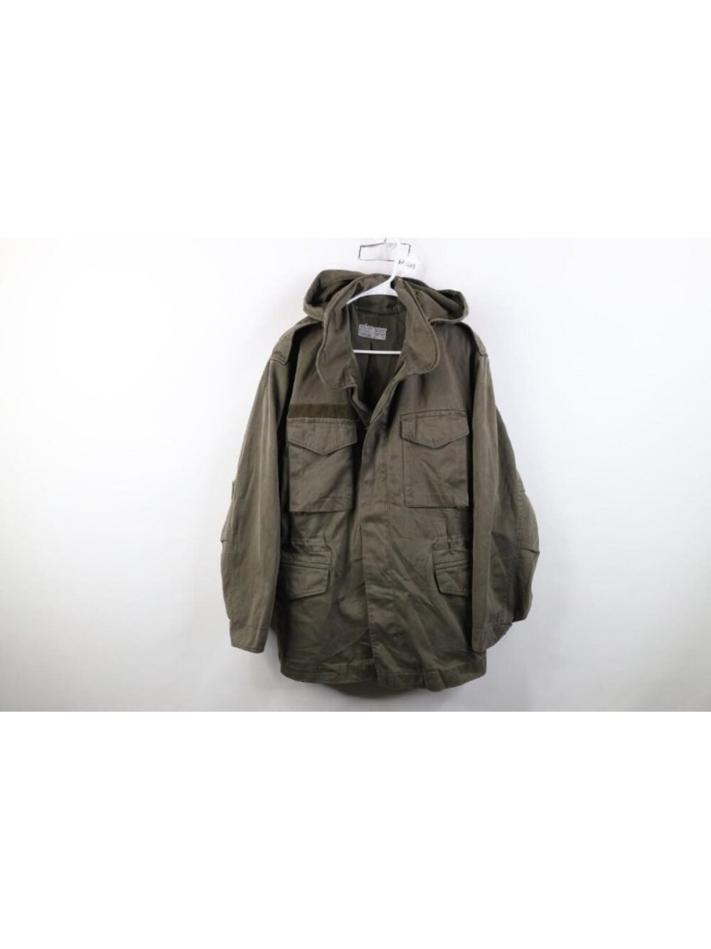 Vintage 90s Austrian Armed Forces Bundesheer Mens Large M65 Field Jacket Green